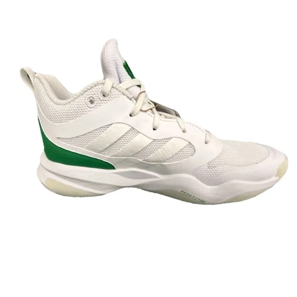 Adidas Men's Mahomes 2 Impact FLX JH8804 White Green Size 5.5 New